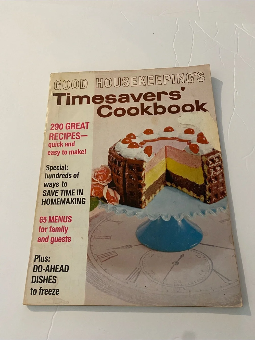 Timesavers' Cookbook - Beige Cover